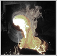 Stainless Steel Casting Pouring